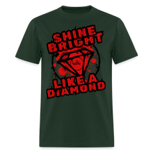 Load image into Gallery viewer, Shine Bright T-Shirt - forest green
