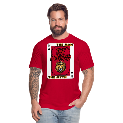 The Legend Jersey T-Shirt (Soft Tee) - red