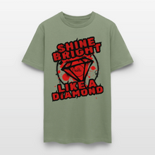 Load image into Gallery viewer, Shine Bright T-Shirt - military green
