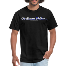 Load image into Gallery viewer, No Excuses To Give Unisex Classic T-Shirt - black
