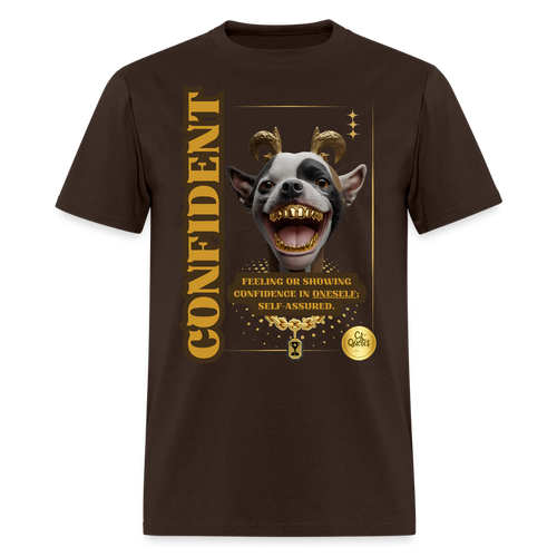 Confident T-Shirt - brown