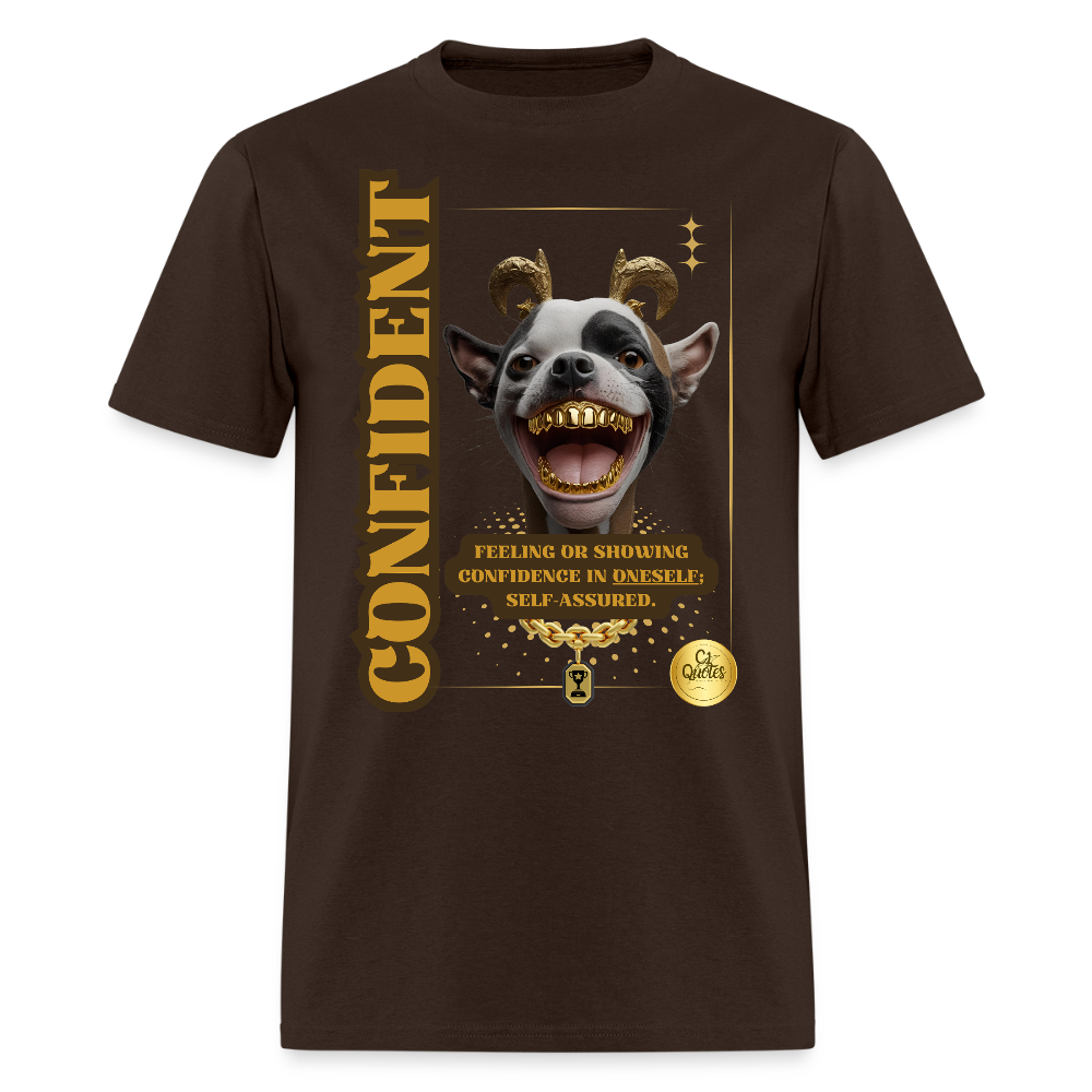 Confident T-Shirt - brown