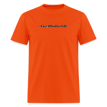 Load image into Gallery viewer, Positive Vibes T-Shirt (Gray Outline) - orange
