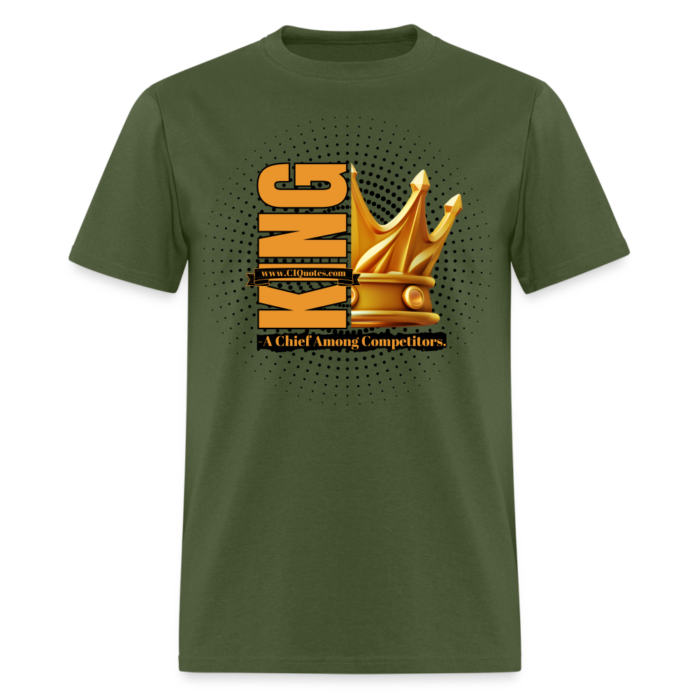 Definition Of King Classic T-Shirt - military green