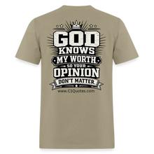 Load image into Gallery viewer, God Knows T-Shirt - khaki
