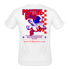 Load image into Gallery viewer, Positive Life Moisture Wicking Performance T-Shirt - white
