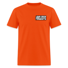 Load image into Gallery viewer, Believe T-Shirt (Black Outline) - orange
