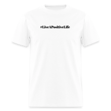 Load image into Gallery viewer, Positive Vibes T-Shirt (Gray Outline) - white
