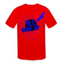 Load image into Gallery viewer, For The Come Up Kids&#39; Moisture Wicking Performance T-Shirt - red
