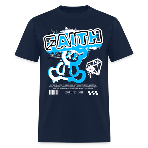 Faith T-Shirt - navy
