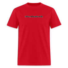 Load image into Gallery viewer, Positive Vibes T-Shirt (Gray Outline) - red
