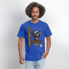 Load image into Gallery viewer, Confident T-Shirt - royal blue
