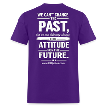 Load image into Gallery viewer, Change Your Attitude T-Shirt - purple
