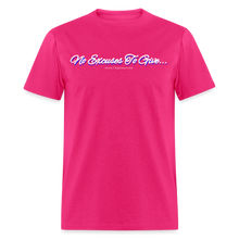 Load image into Gallery viewer, No Excuses To Give Unisex Classic T-Shirt - fuchsia
