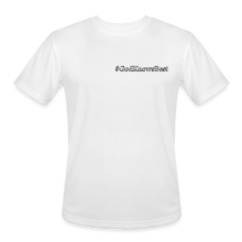 Load image into Gallery viewer, God Knows Best Moisture Wicking Performance T-Shirt - white
