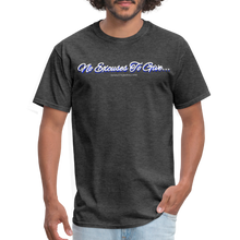 Load image into Gallery viewer, No Excuses To Give Unisex Classic T-Shirt - heather black
