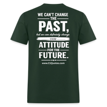 Load image into Gallery viewer, Change Your Attitude T-Shirt - forest green
