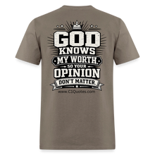 Load image into Gallery viewer, God Knows T-Shirt - safari
