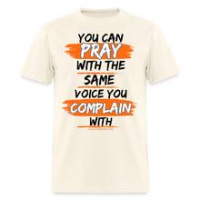 Load image into Gallery viewer, You Can Pray Unisex T-Shirt (Black Print) - sweet cream heather
