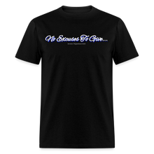 Load image into Gallery viewer, No Excuses To Give Unisex Classic T-Shirt - black

