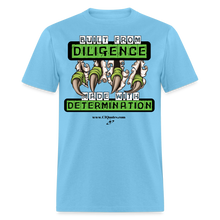 Load image into Gallery viewer, Built &amp; Made T-Shirt - aquatic blue
