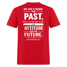 Load image into Gallery viewer, Change Your Attitude T-Shirt - red
