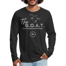 Load image into Gallery viewer, The GOAT Premium Long Sleeve T-Shirt - black
