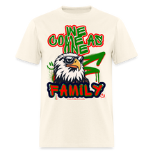 Load image into Gallery viewer, Family 2 T-Shirt (Green Accent) - sweet cream heather
