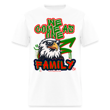 Load image into Gallery viewer, Family 2 T-Shirt (Green Accent) - white
