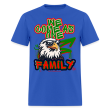 Load image into Gallery viewer, Family 2 T-Shirt (Green Accent) - royal blue
