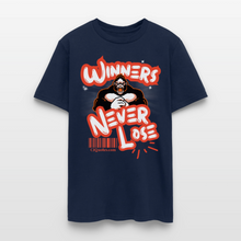 Load image into Gallery viewer, Winners Never Lose T-Shirt - navy
