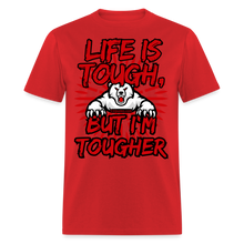 Load image into Gallery viewer, Life Is Tough Unisex Classic T-Shirt - red
