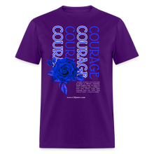 Load image into Gallery viewer, Courage Unisex T-Shirt - purple
