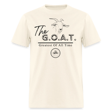 Load image into Gallery viewer, GOAT Unisex Classic T-Shirt (Black Print) - sweet cream heather
