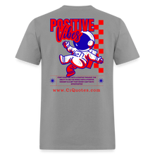 Load image into Gallery viewer, Positive Life T-Shirt (Red, White, &amp; Blue) - rock

