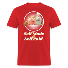 Load image into Gallery viewer, Saving &amp; Investing Unisex Classic T-Shirt - red

