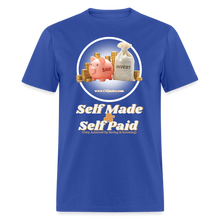 Load image into Gallery viewer, Saving &amp; Investing Unisex Classic T-Shirt - royal blue
