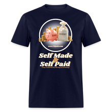 Load image into Gallery viewer, Saving &amp; Investing Unisex Classic T-Shirt - navy
