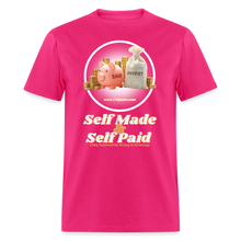 Load image into Gallery viewer, Saving &amp; Investing Unisex Classic T-Shirt - fuchsia
