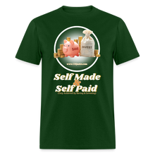 Load image into Gallery viewer, Saving &amp; Investing Unisex Classic T-Shirt - forest green
