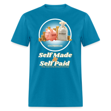 Load image into Gallery viewer, Saving &amp; Investing Unisex Classic T-Shirt - turquoise
