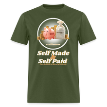 Load image into Gallery viewer, Saving &amp; Investing Unisex Classic T-Shirt - military green
