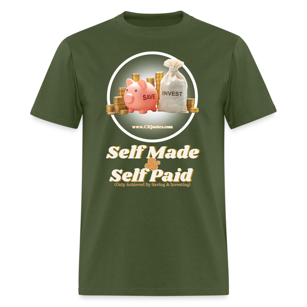 Saving & Investing Unisex Classic T-Shirt - military green
