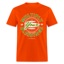 Load image into Gallery viewer, Multiply Unisex Classic T-Shirt (White Outline) - orange
