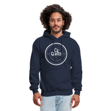Load image into Gallery viewer, Never Doubt Hoodie (White Print) - navy
