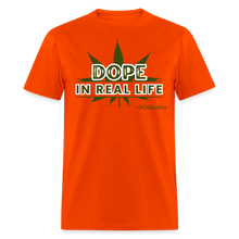 Load image into Gallery viewer, Dope Unisex Classic T-Shirt (White Outline) - orange
