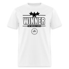 Load image into Gallery viewer, Winner Unisex Classic T-Shirt (Black Outline) - white
