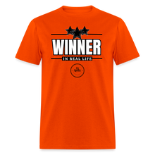 Load image into Gallery viewer, Winner Unisex Classic T-Shirt (Black Outline) - orange
