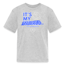 Load image into Gallery viewer, My World Kids&#39; T-Shirt - heather gray
