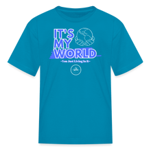 Load image into Gallery viewer, My World Kids&#39; T-Shirt - turquoise

